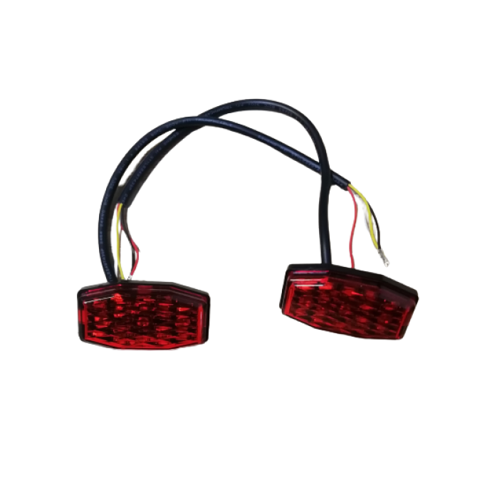 Náhradní sada zadních světel k elektrokoloběžce AERIUM Coolfly 1600/2000 W Náhradní sada zadních světel k elektrokoloběžce AERIUM Coolfly 1600/2000 W
