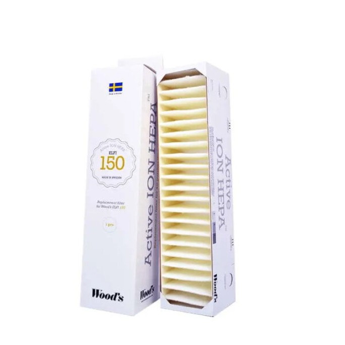 Náhradní aktivní ION HEPA filtr pro Woods TALL 155 Náhradní aktivní ION HEPA filtr pro Woods TALL 155
