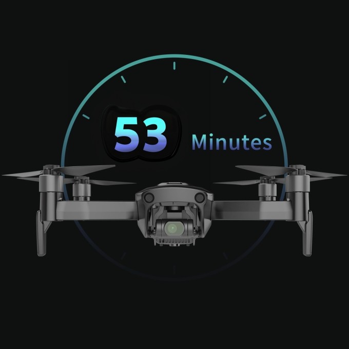 Dron AERIUM Hubsan Blackhawk 2 GPS 4K Combo černý - 2 baterie